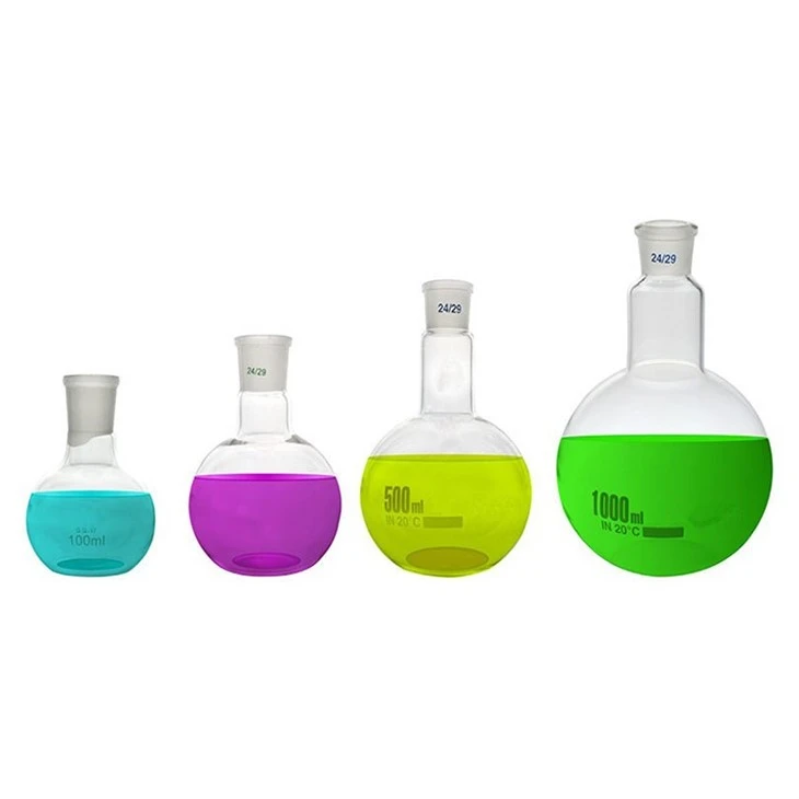 Glass Short Neck Boiling Flask